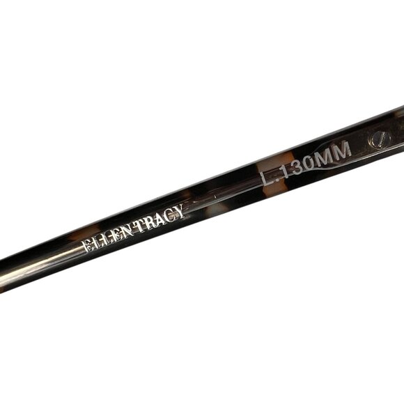 Ellen Tracy Pamplona Eye Glass Frames Only Teal Tortoise Shell 50 15 130 - Picture 12 of 12